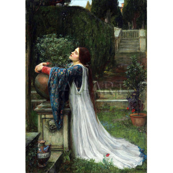 РЕПРОДУКЦИИ НА КАРТИНИ Изабела и саксията с босилек (1907)